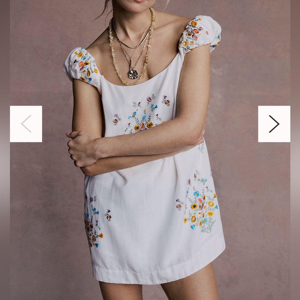 Free People wildflower mini dress